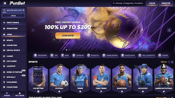Funbet Zrzut ekranu 2